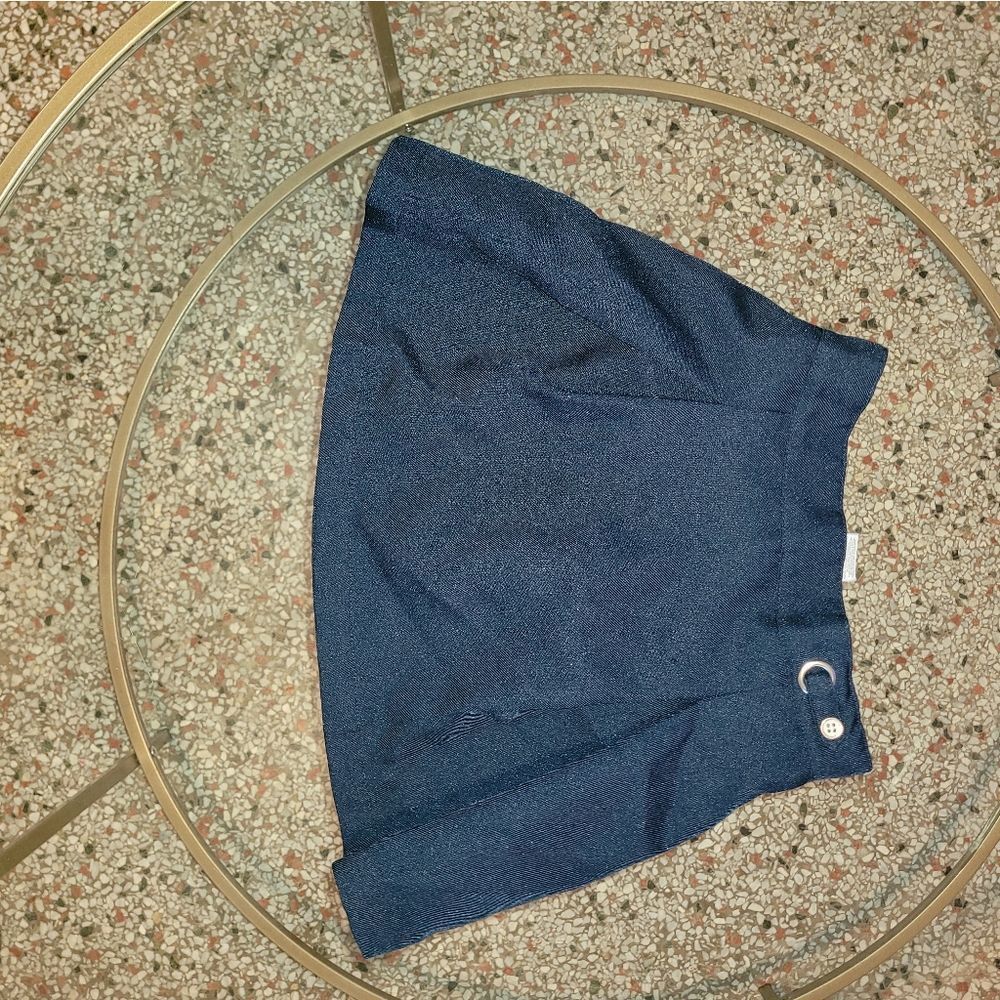 Navy Blue Girl's uniform skort